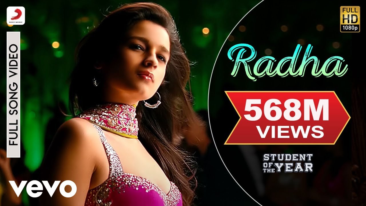 You are currently viewing Radha – SOTY |Alia |Sidharth |Varun |Udit Narayan|Shreya Ghosal