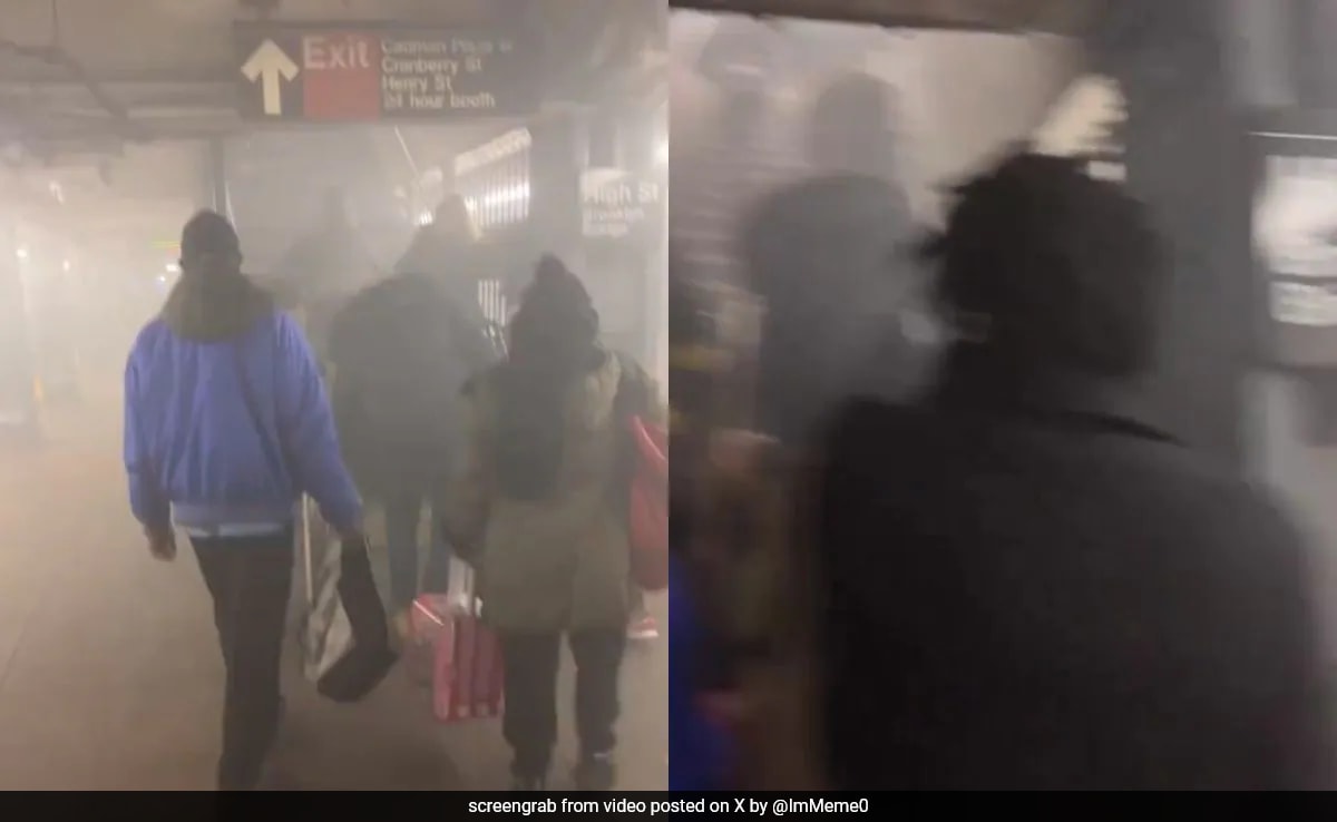 Read more about the article Chaos After Fire Erupts In New York Subway On Christmas Eve