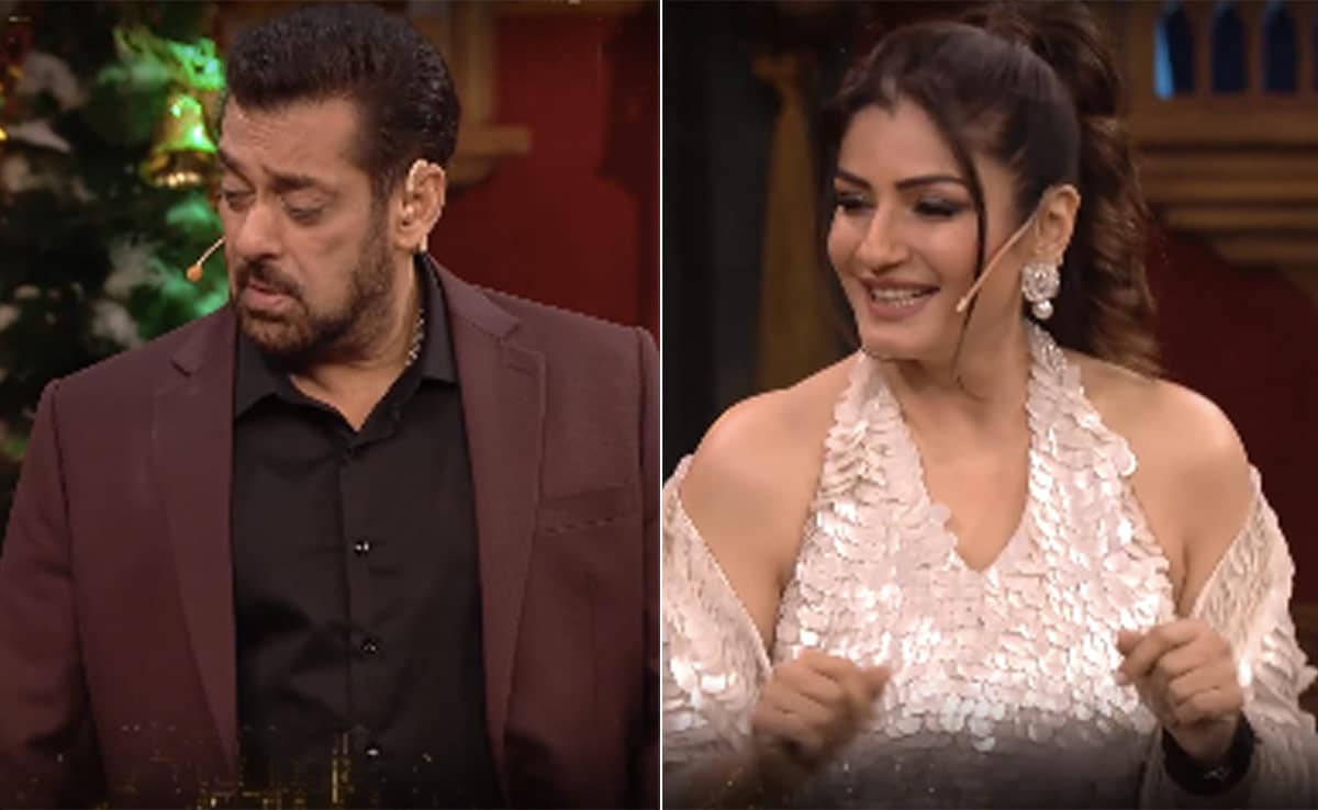 You are currently viewing Bigg Boss 17: Salman Khan And Raveena Tandon Had This Much Fun