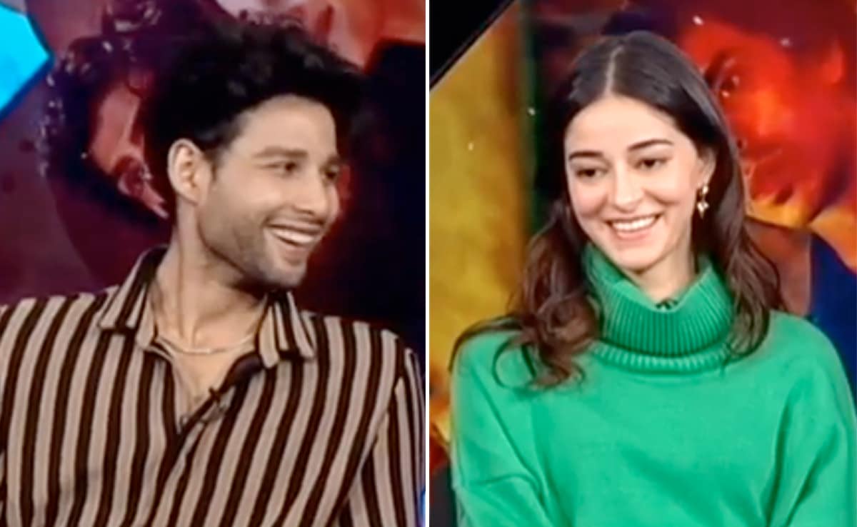You are currently viewing Siddhant Chaturvedi Teases Ananya Panday About Her "Late Night Long Drives." See LOL Video