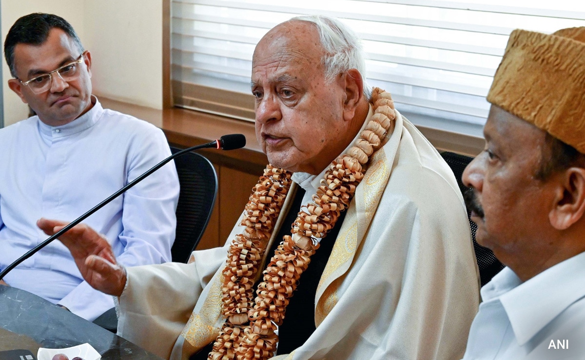 Read more about the article Lord Ram Doesn't Belong Only To Hindus, But Entire World: Farooq Abdullah