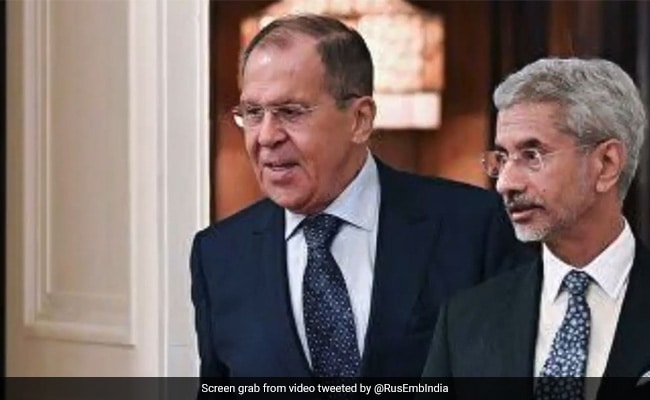You are currently viewing S Jaishankar, Russia Foreign Minister Sergey Lavrov To Discuss Bilateral Ties In Moscow Today
