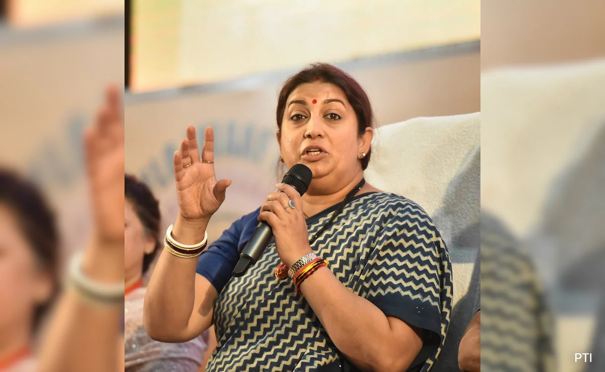 Read more about the article "PM Modi Doesn't Need Validation Of Cosy Clubs In Lutyens": Smriti Irani