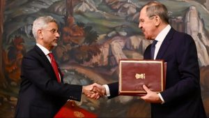 Read more about the article Russian Foreign Minister says Vladimir Putin’s country ready to launch ‘Make in India’ modern weapons production
