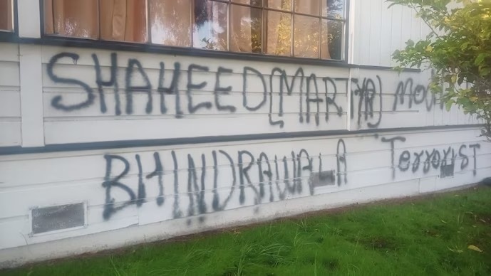You are currently viewing US condemns vandalism of Hindu temple in California