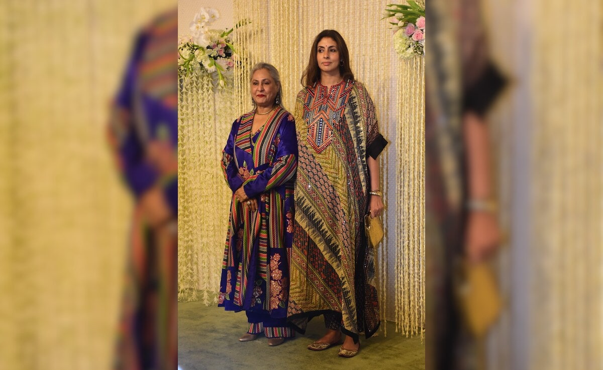 Read more about the article Jaya-Shweta Bachchan, Anil Kapoor And Other Guests At Ira Khan-Nupur Shikhare's Reception