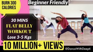 Read more about the article 30mins DAILY FLAT BELLY Workout  – Beginner Bollywood | Easy Exercise to Lose weight 3-5kgs