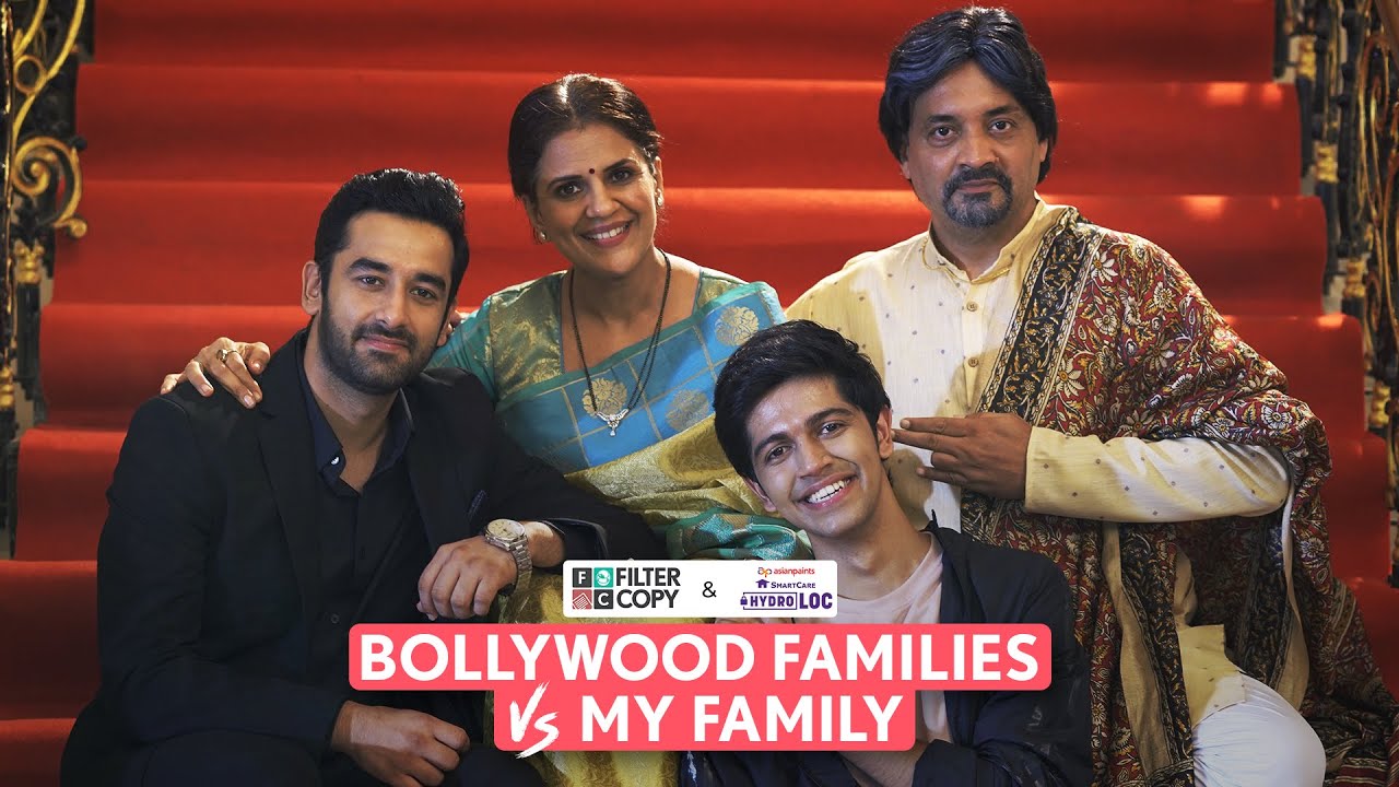 You are currently viewing FilterCopy | Bollywood Families VS My Family | Ft. @sufiyanjunaid, Vishal, Komal & Max