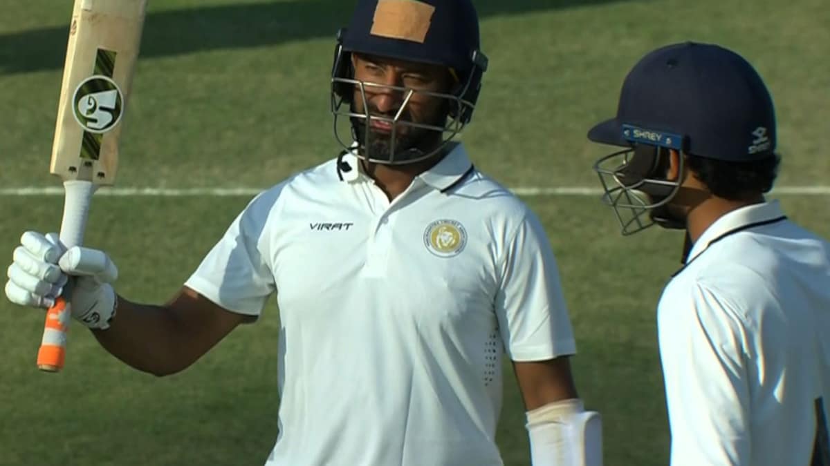 You are currently viewing Ranji Trophy: Pujara Racks Up Double Ton Extending Saurashtra's Dominance