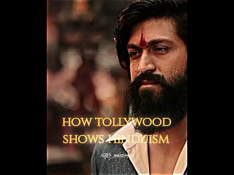 How Bollywood Shows Hinduism ❌ Vs Tollywood ✅ // Status Baadshah // Hinduism Status 🕉 // #shorts