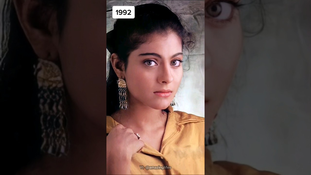 Kajol transformation (1983-2023) #bollywood #actress #kuchkuchhotahai