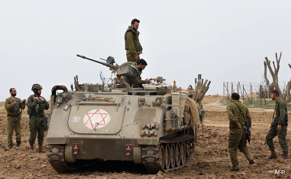 You are currently viewing Israel Fighting In Gaza For “Right To Live In Safety”: Army Chief