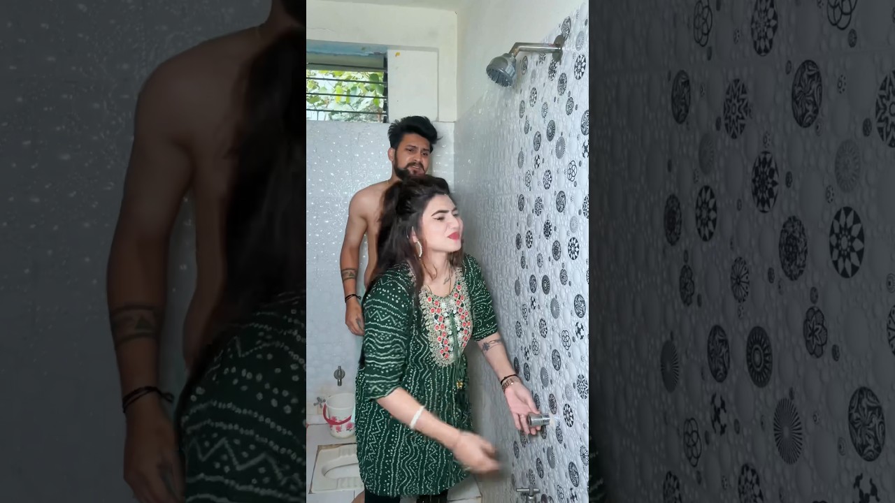 Biwi no.1🤣Shower Treatment #youtubeshorts #comedy #biwino1#kajalsoni #funny #drama #ShopWithYouTube