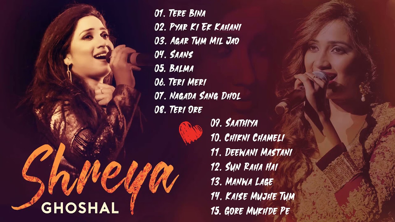 You are currently viewing Shreya Ghoshal Bollywood Hindi Love Songs | Shreya Ghoshal Hit Songs | Audio Jukebox AVS