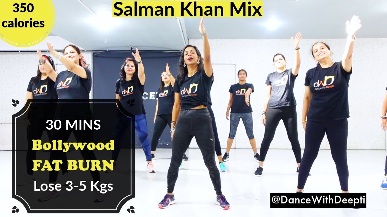 30mins DAILY – Bollywood Dance Workout | Salman Khan Mix | Lose weight 3-5kgs