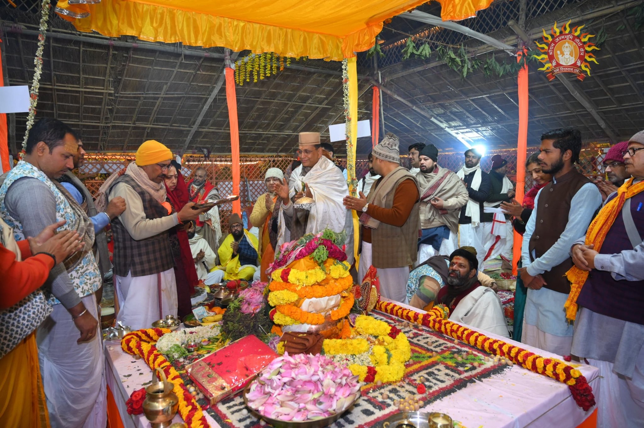 Read more about the article Rituals With Fruits,  Havan  In Ram Temple On Day 5 Of Pran Pratishtha