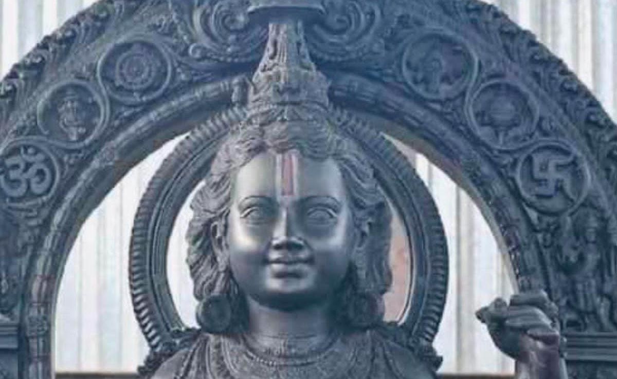 You are currently viewing Ram Lalla Idol's Face Revealed Ahead Of Grand Ram Temple Event
