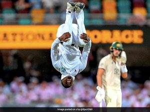 Read more about the article Watch: WI Youngster's Cartwheel Celebration vs Australia Breaks Internet