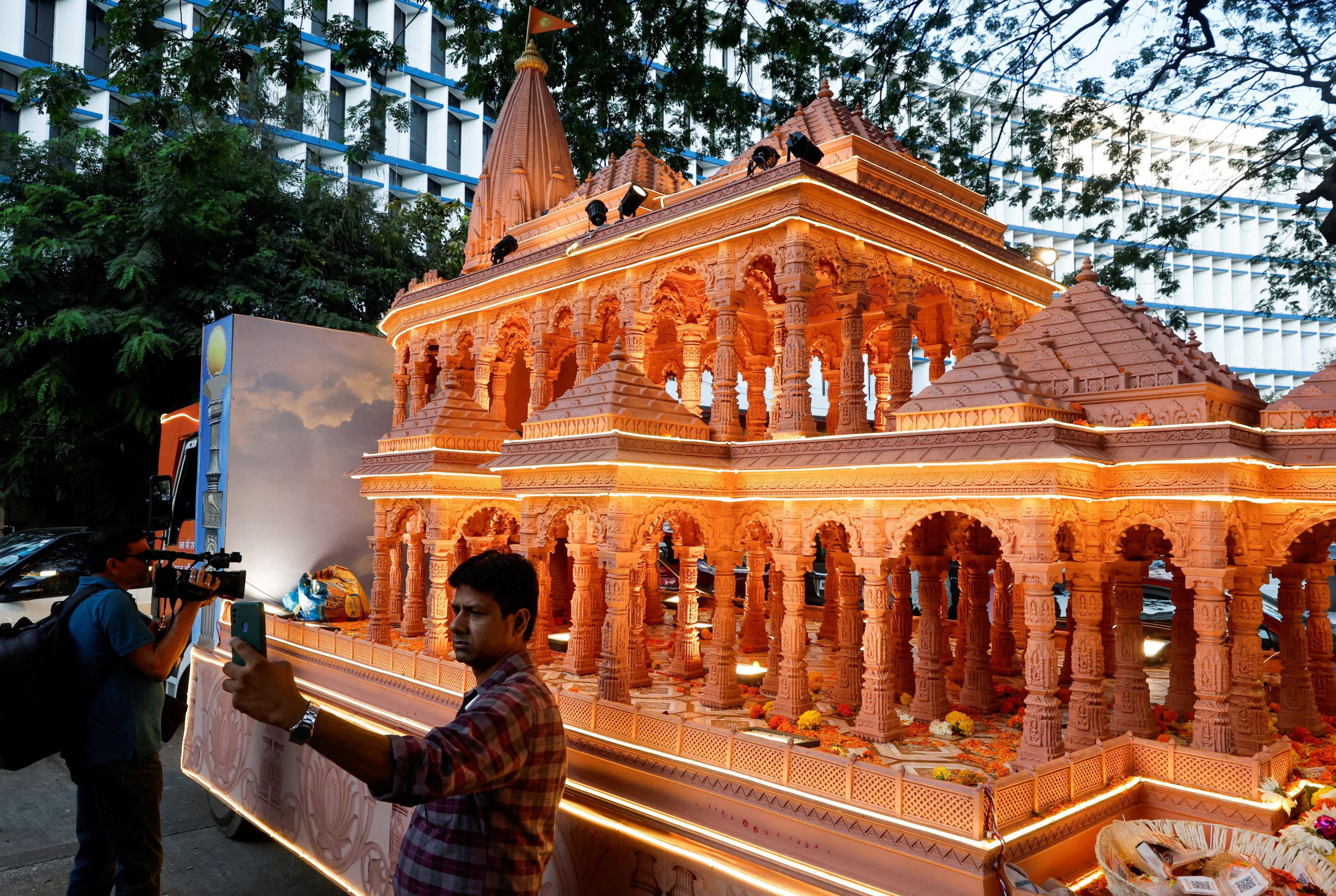 Devotees Splurge On Jets, Gold-Plated Idols As Ram Temple Opens Monday