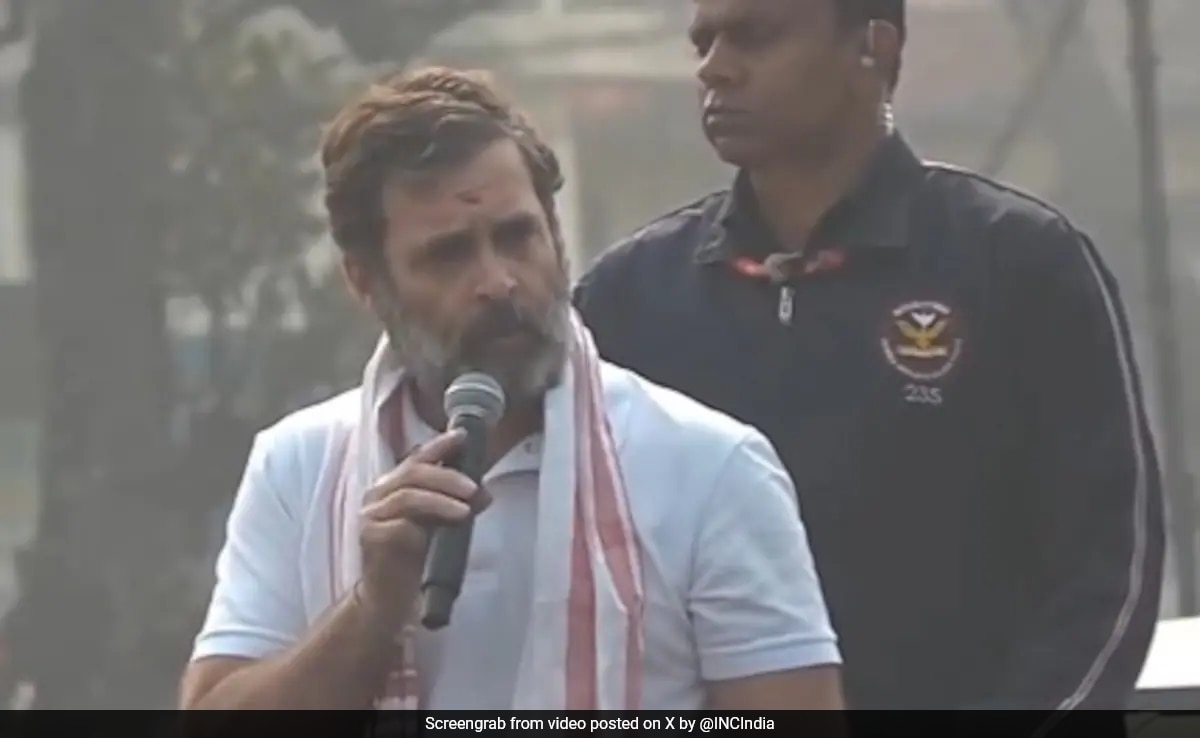 You are currently viewing Rahul Gandhi Takes "Supari" Swipe At Himanta Sarma During Assam Yatra