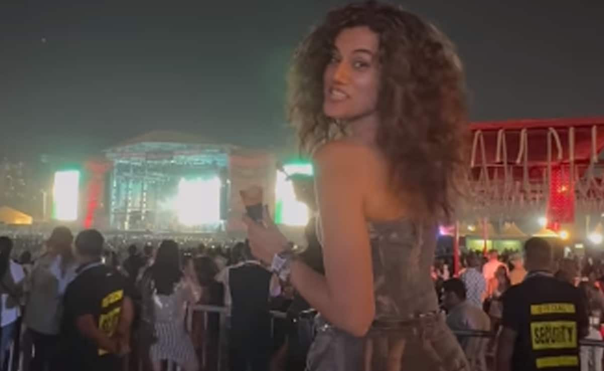 You are currently viewing Lollapalooza India 2024: Taapsee Pannu Had This Much Fun At "Jijaji" Nick Jonas' Concert
