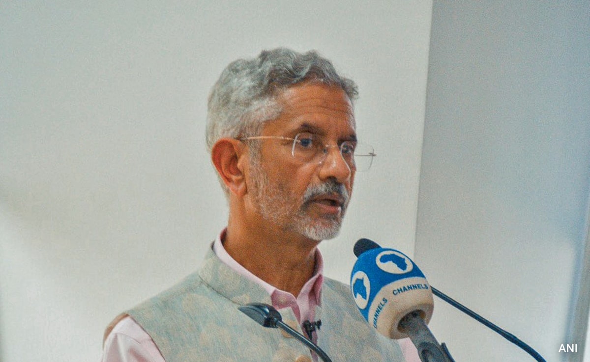 Read more about the article "Currency, Trade, Tourism Are Weapons Of Globalisation": S Jaishankar