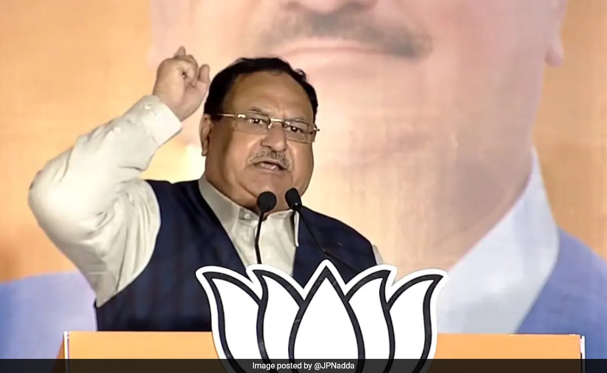 You are currently viewing "Virtual Alliance Will Do Virtual Meetings Only": JP Nadda Jabs INDIA Bloc