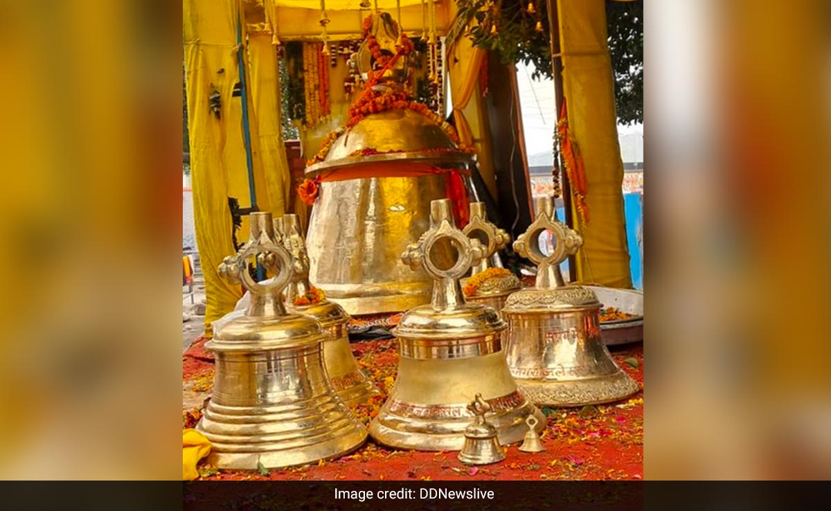 You are currently viewing Ayodhya's Ram Temple To Receive 2,400 kg Bell From UP's Etah