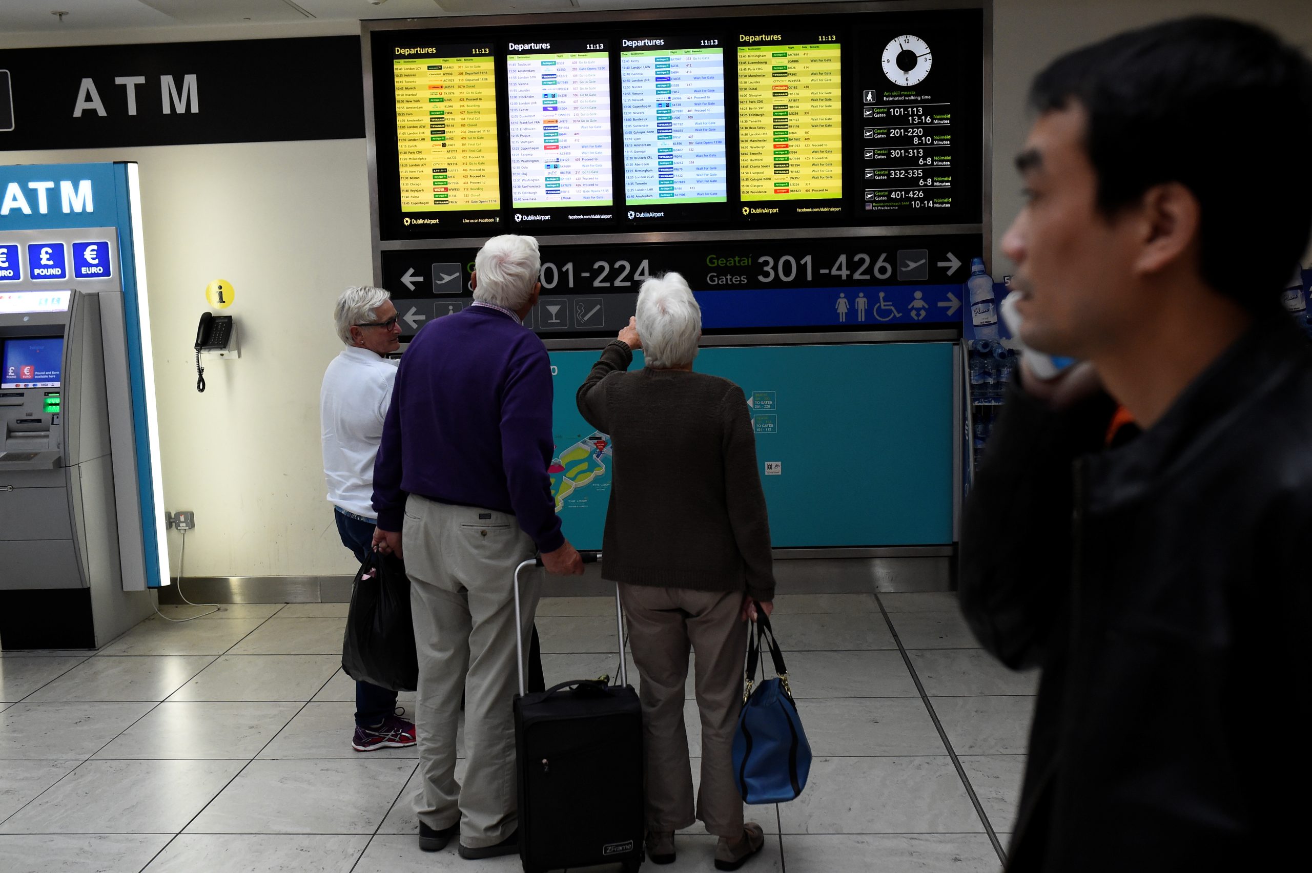 Over 100 Flights Cancelled At Dublin Airport Due To Storm