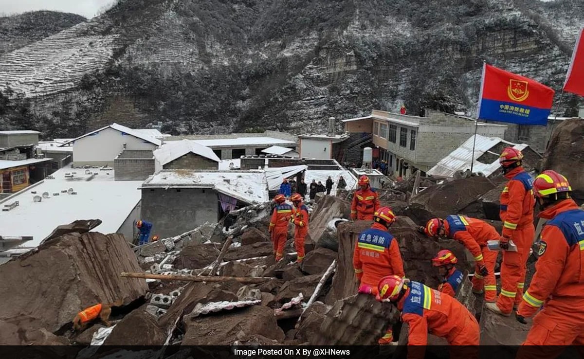 You are currently viewing 47 Buried, Over 200 Evacuated As Massive Landslide Hits China: Report