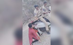 Read more about the article On Camera, Telangana Cops Drag Protesting Student By Hair
