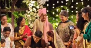 Read more about the article Video: नहीं देखी होगी स्टारकिड की ऐसी शादी, निक्कर और बनियान में आया दूल्हा