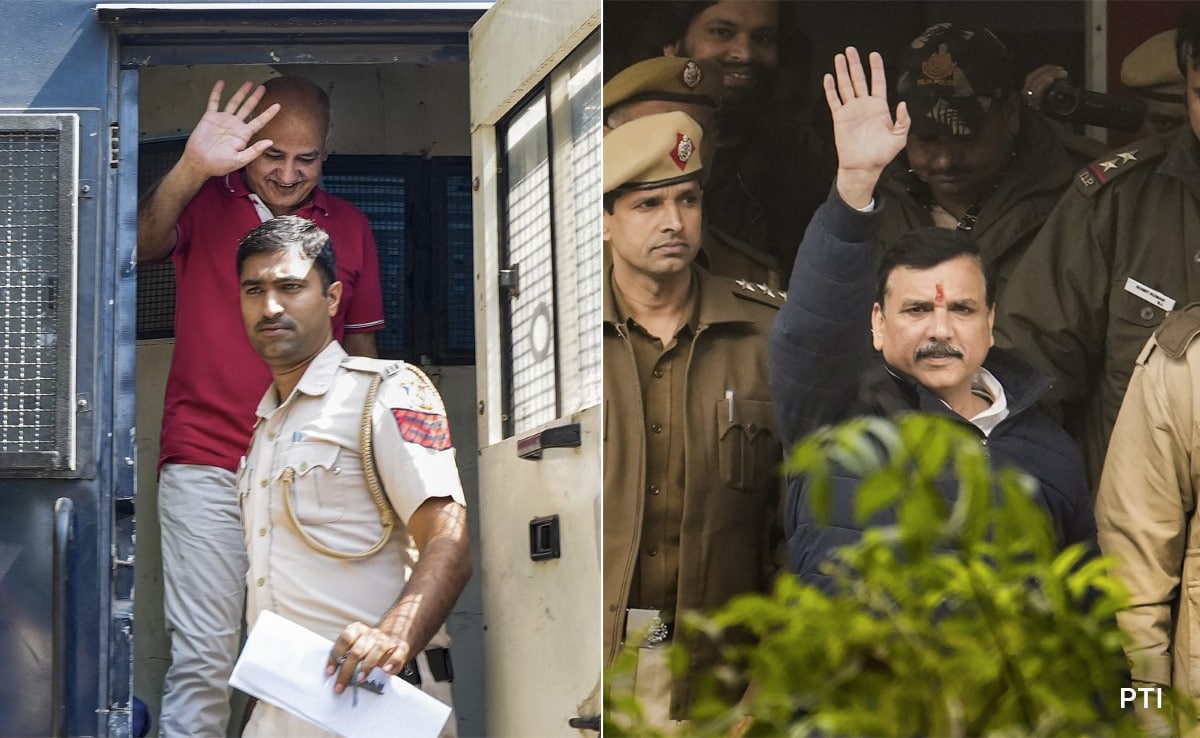 Read more about the article Manish Sisodia, Sanjay Singh's Judicial Custody Extended Till February 3