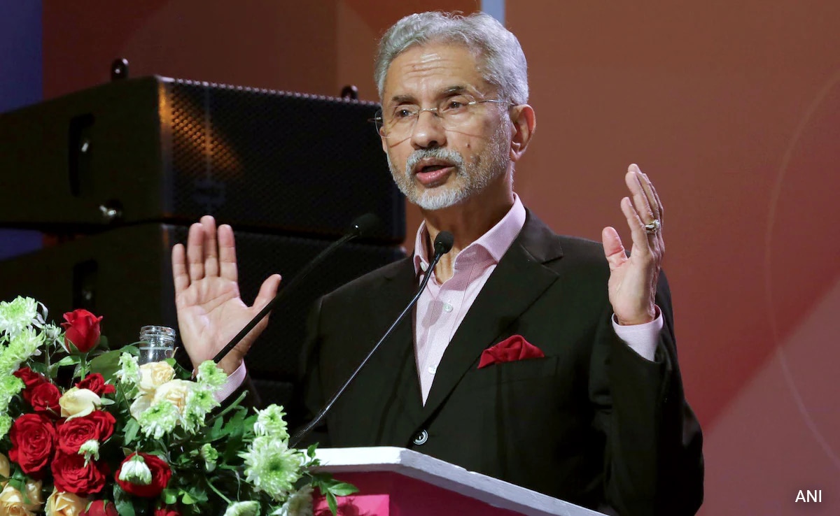 You are currently viewing "Today, Rest Of The World Is Talking About India," Says S Jaishankar
