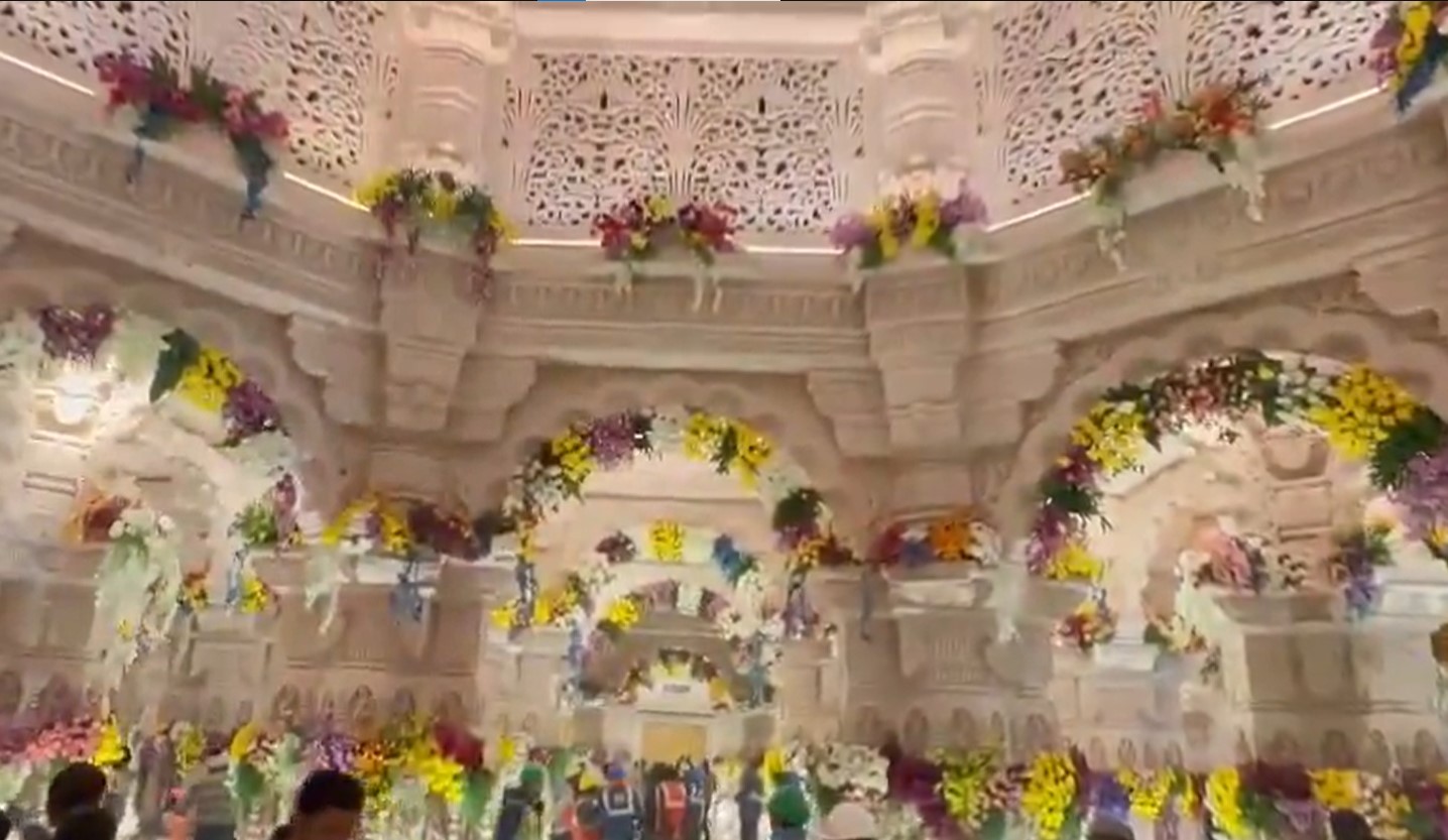 Watch: Sneak Peak Into Ayodhya's Ram Temple, Days Before Consecration