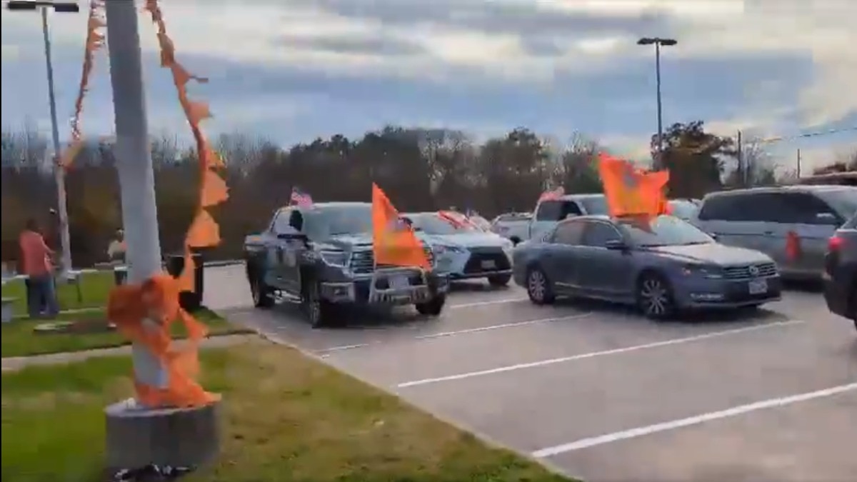 You are currently viewing Ram Mandir inauguration in Ayodhya: Indians in US hold car rally in Houston to celebrate Ram Temple consecration