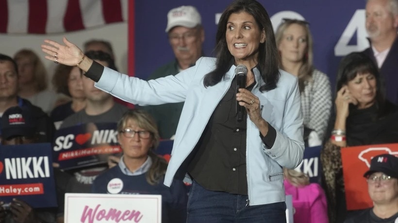 You are currently viewing Iowa caucus: First Ron DeSantis, now Nikki Haley says not interested in being Donald Trump’s vice-president