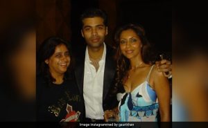 Read more about the article Gauri Khan With Friends Karan Johar And Kaajal Anand In A Throwback Gem From Their "30s"