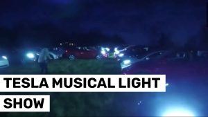 Read more about the article Watch: Tesla Musical Light show in America ahead of Ram Mandir inauguration