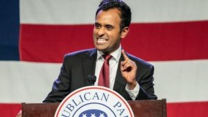 Read more about the article Vivek Ramaswamy drops out of US Presidential race even as Donald Trump wins Iowa Caucus