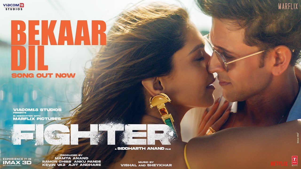 FIGHTER: Bekaar Dil (Song) Hrithik Roshan, Deepika, Vishal-Sheykhar, Vishal M, Shilpa, Bosco-Caesar