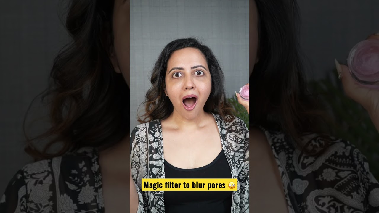 This Bollywood Filter blurrs your pores magically | Renee #shorts