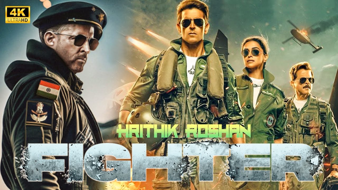 Fighter ( New Movie ) 2024 | Hrithik Roshan & Deepika Padukone | Lasted Bollywood Action Movie |