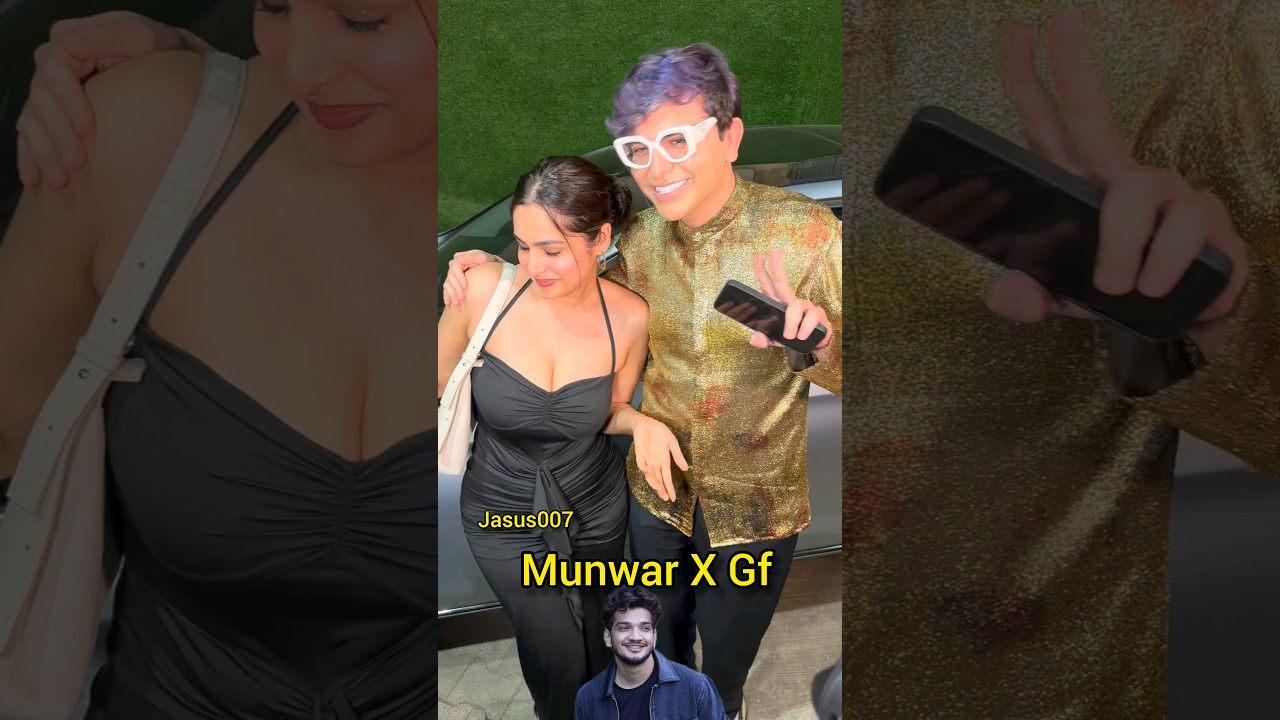 Munawar X Gf😍. #munawarfaruqui #shorts #jasus007 #bollywood