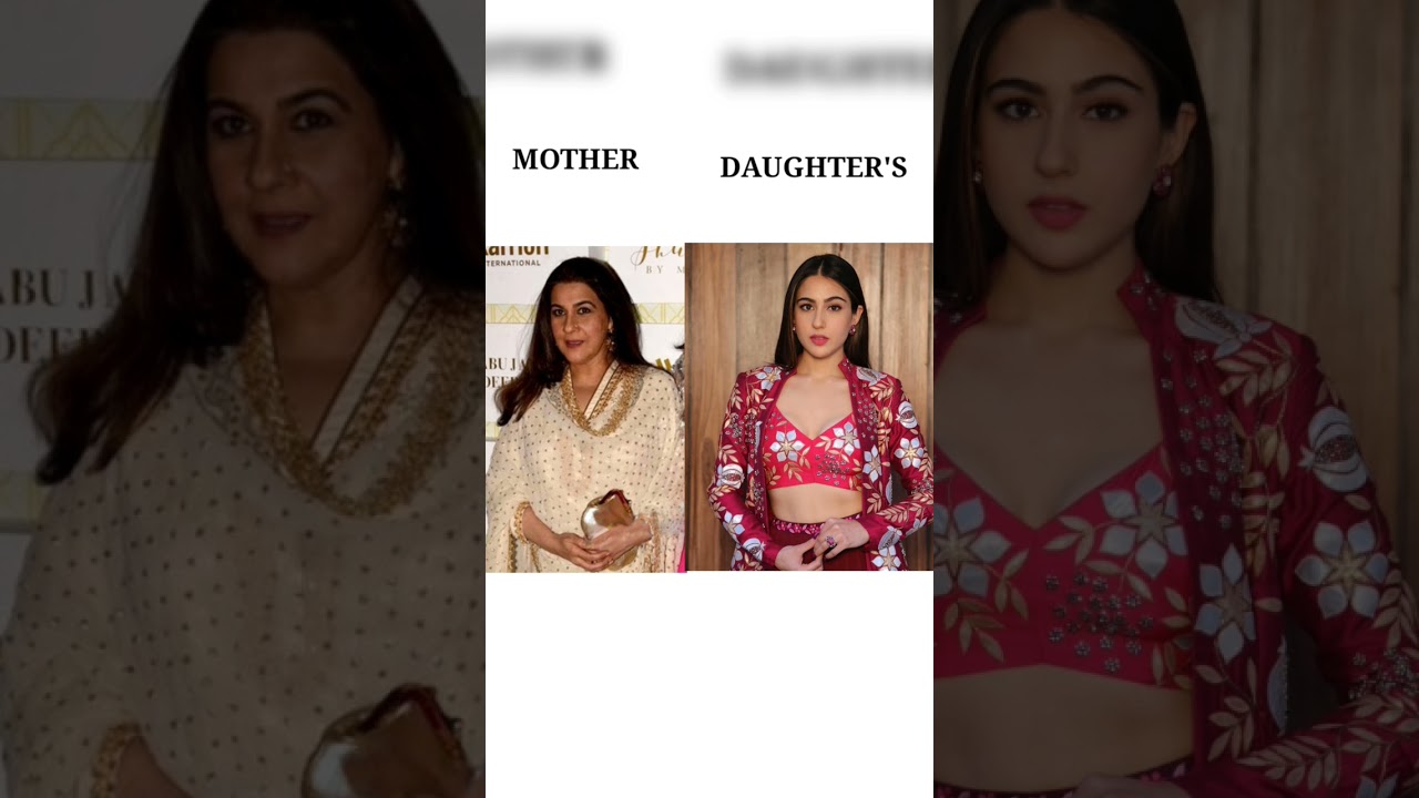 bollywood actress real life mother and daughter status video #shorts #viral #bollywood #daughter ❤😘