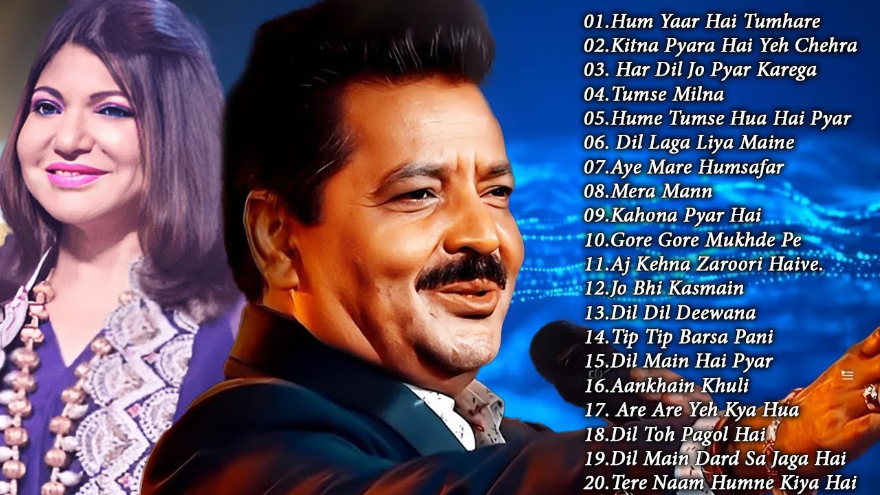 UDIT NARAYAN & ALKA YAGNIK ❤💚 BEST 90'S SONG COLLECTION EVER | HINDI MELODY SOngs