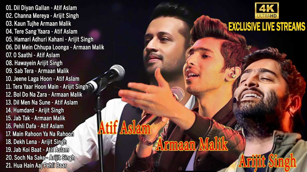 Best Of Atif Aslam Armaan Malik Arijit Singh HEART Touching Songs 2023💖Best Hindi Love Mashup 2023