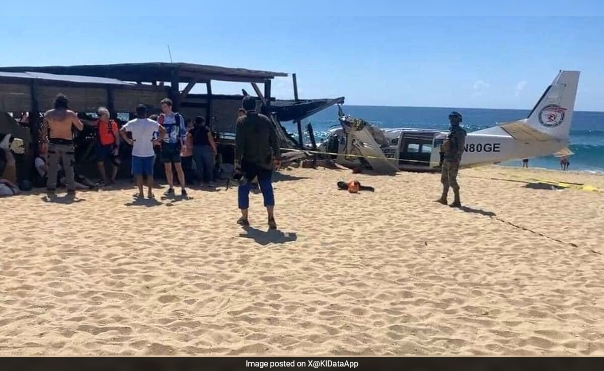 Plane Carrying Skydivers Makes Emergency Landing At Mexico Beach, Kills 1