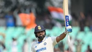 Read more about the article Rohit Shatters 72-Year-Old Record To Make History With Test Ton vs England