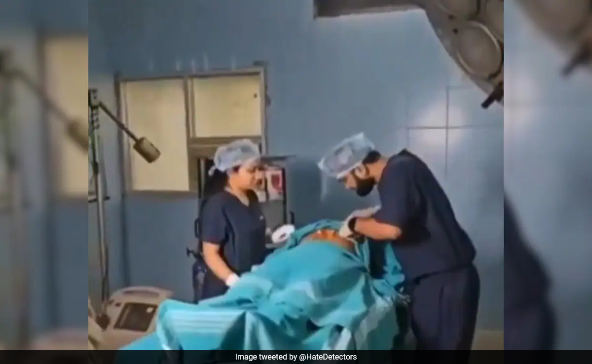 You are currently viewing Video: Karnataka Doctor Fired For Pre-Wedding Shoot In Operation Theatre